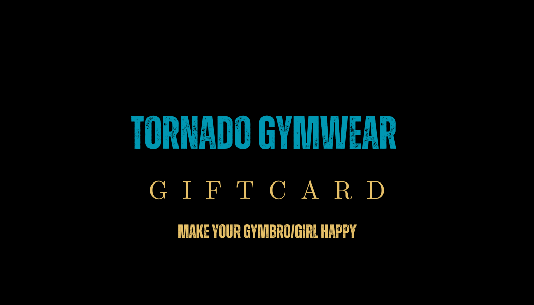Tornado gymwear giftcard.